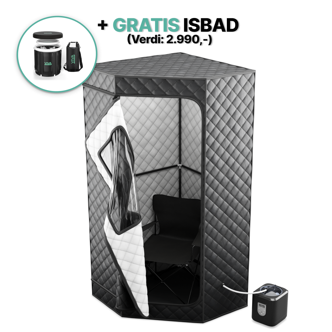 VivaSauna® - Dampbadstue